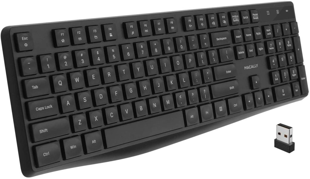Macally 2.4 G USB Wireless Keyboard