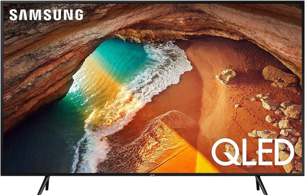 Samsung QN55Q60RAFXZA Flat 55 Inch QLED 4K Smart TV