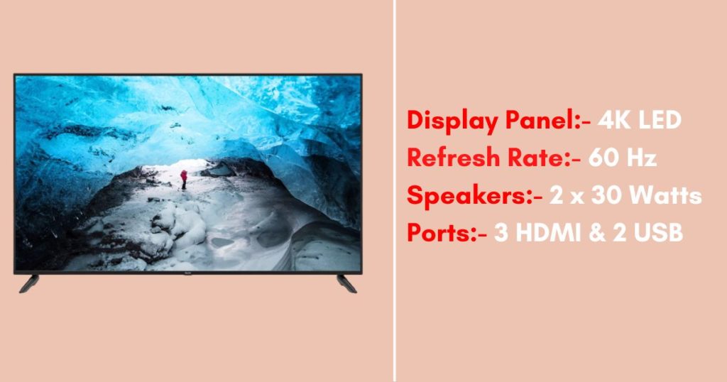 Redmi 4K Ultra HD Smart TV